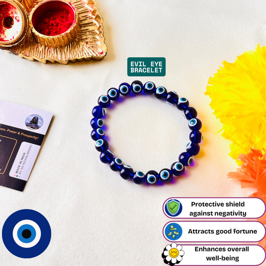 Evil Eye Bracelet – A Powerful Talisman for Protection, Luck & Positive Energy