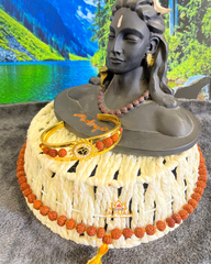 Gold plated Om Sun Rudraksha Bracelet For Men And Women + Mysterious🎁Gift