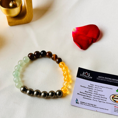 (Lab Certified) - Money Magnet Fusion Band + Free Laxmi Coin 🎁