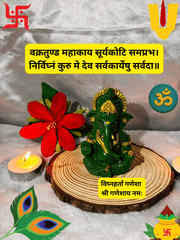 Exquisitely Crafted Ganesh Ji Idol - A Perfect Blend of Artistry and Spirituality