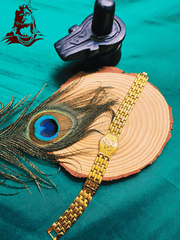 Gold-Plated Unique Grid Om Bracelet + MysteriousЁЯОБGift