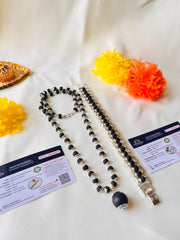 🌿 Authentic Karungali Divine Mala & Bracelet (Lab-Certified) + Free Gift 🎁