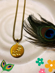 "Mother - माँ" Gold-Plated Chain Pendant + Mysterious🎁Gift