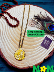 "Mother - माँ" Gold-Plated Chain Pendant + Mysterious🎁Gift