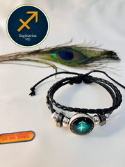 ๐ชZodiac Leather Bracelet โ Personalised Style & Celestial Energy๐