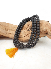 šæ Authentic Karungali 108+1 Bead Mala (Lab certified) ā Energy & Strength ⨠+ Free Laxmi Coin š