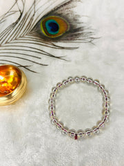 Aqua Quartz Bracelet – A Radiant Talisman for Clarity, Calm & Emotional Balance