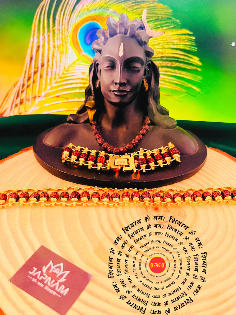 🪔 𝐃𝐢𝐰𝐚𝐥𝐢 𝐒𝐩𝐞𝐜𝐢𝐚𝐥 : Original Natural Rudraksha Bracelet (5 Mukhi) -Buy 1 Get 1 Free! (Lab Tested) + 𝐅𝐫𝐞𝐞 🎁 Laxmi Ganesha Silver Plated Coin