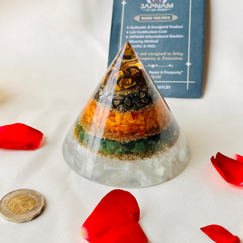 🔺 Conical Dhan Yog Pyramid + 🎁 Mysterious Gift