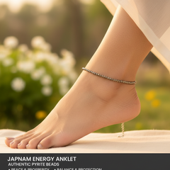 Raw Pyrite Anklet (100% Authentic Pyrite)