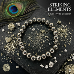 Silver Pyrite Bracelet – A Powerful Stone for Wealth, Success, Confidence & Protection ✨💰