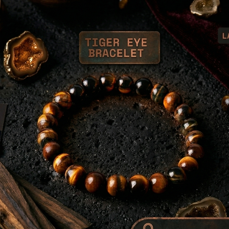 Tiger Eye Bracelet – A Powerful Stone for Courage, Protection, and Clarity ✨🐅