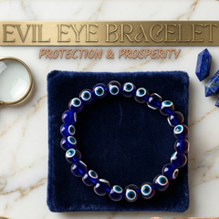 Evil Eye Bracelet – A Powerful Talisman for Protection, Luck & Positive Energy