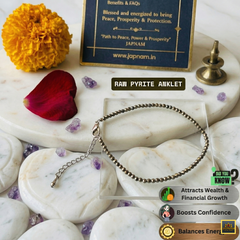 Raw Pyrite Anklet (100% Authentic Pyrite)