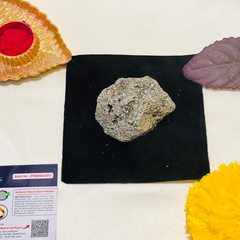 💎 Raw Natural Pyrite Stone (Original & Authentic - 80–120 GM) Cluster + 🎁 Mysterious Gift