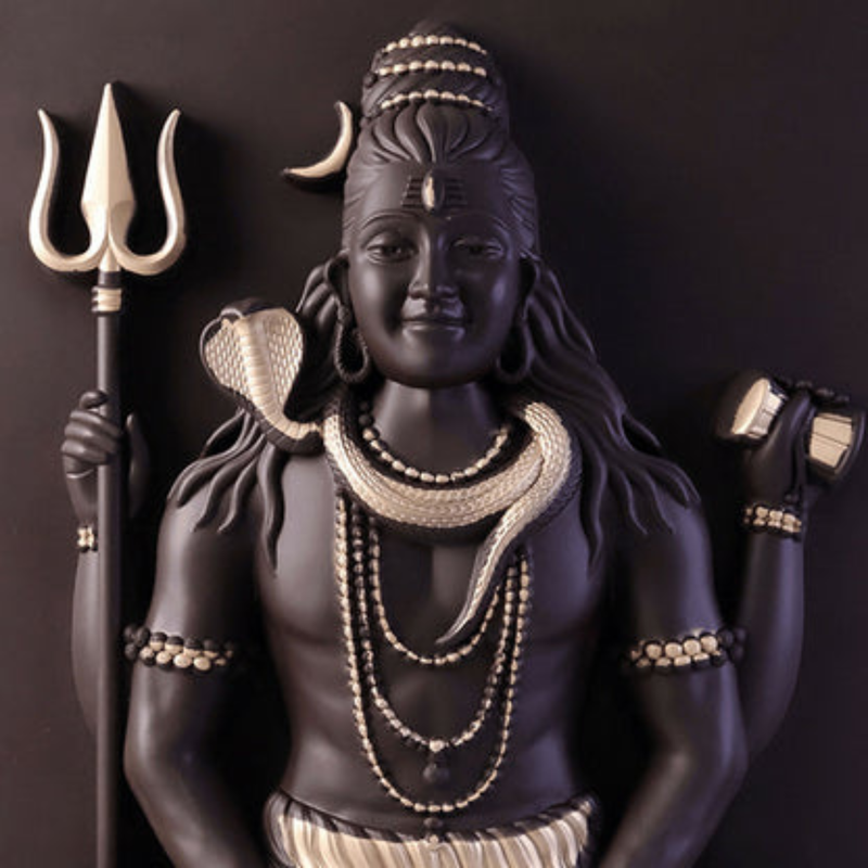 🕉️ Lord Shiva Meditating 3D Wall Art Frame 🖼️