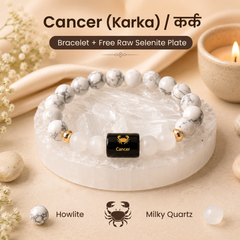 ♈ Zodiac Sign Bracelet – All 12 Signs | ✨ Energized Gemstone Bracelet (Authentic & Lab certified)
