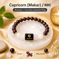 ♈ Zodiac Sign Bracelet – All 12 Signs | ✨ Energized Gemstone Bracelet (Authentic & Lab certified)