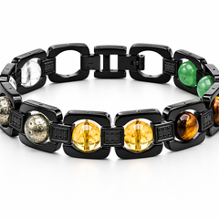 Siddh Metal Dhan Yog Bracelet (Lab Certified) – Black