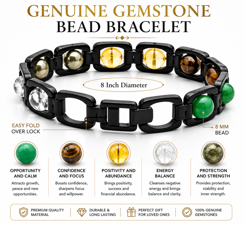 Siddh Metal Dhan Yog Bracelet (Lab Certified) – Black