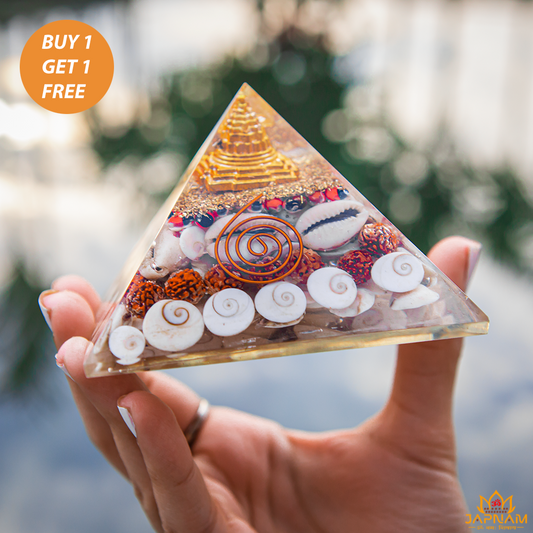 Dhan Laxmi Pyramid (For Wealth, Financial Stability and Prosperity)- Buy 1 Get 1 Free Offer For Limited Time!!