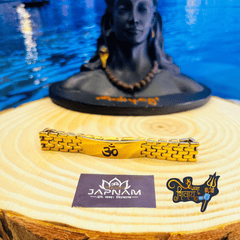 Gold Plated Grid Om Bracelet + Mysterious🎁Gift