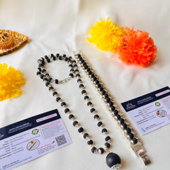🌿 Authentic Karungali Divine Mala & Bracelet (Lab-Certified) + Free Gift 🎁