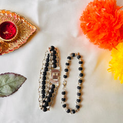 🌿Karungali –  🖤Couple Combo Designer Exclusive Bracelets (Lab-Certified) + 🎁 Free Gift