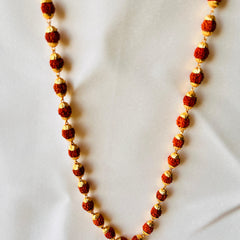 📿 Eternal Rudraksha Premium Mala + Modern Rudraksha Bracelet Combo (Lab-Certified) + Free Gift 🎁
