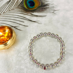 Aqua Quartz Bracelet – A Radiant Talisman for Clarity, Calm & Emotional Balance