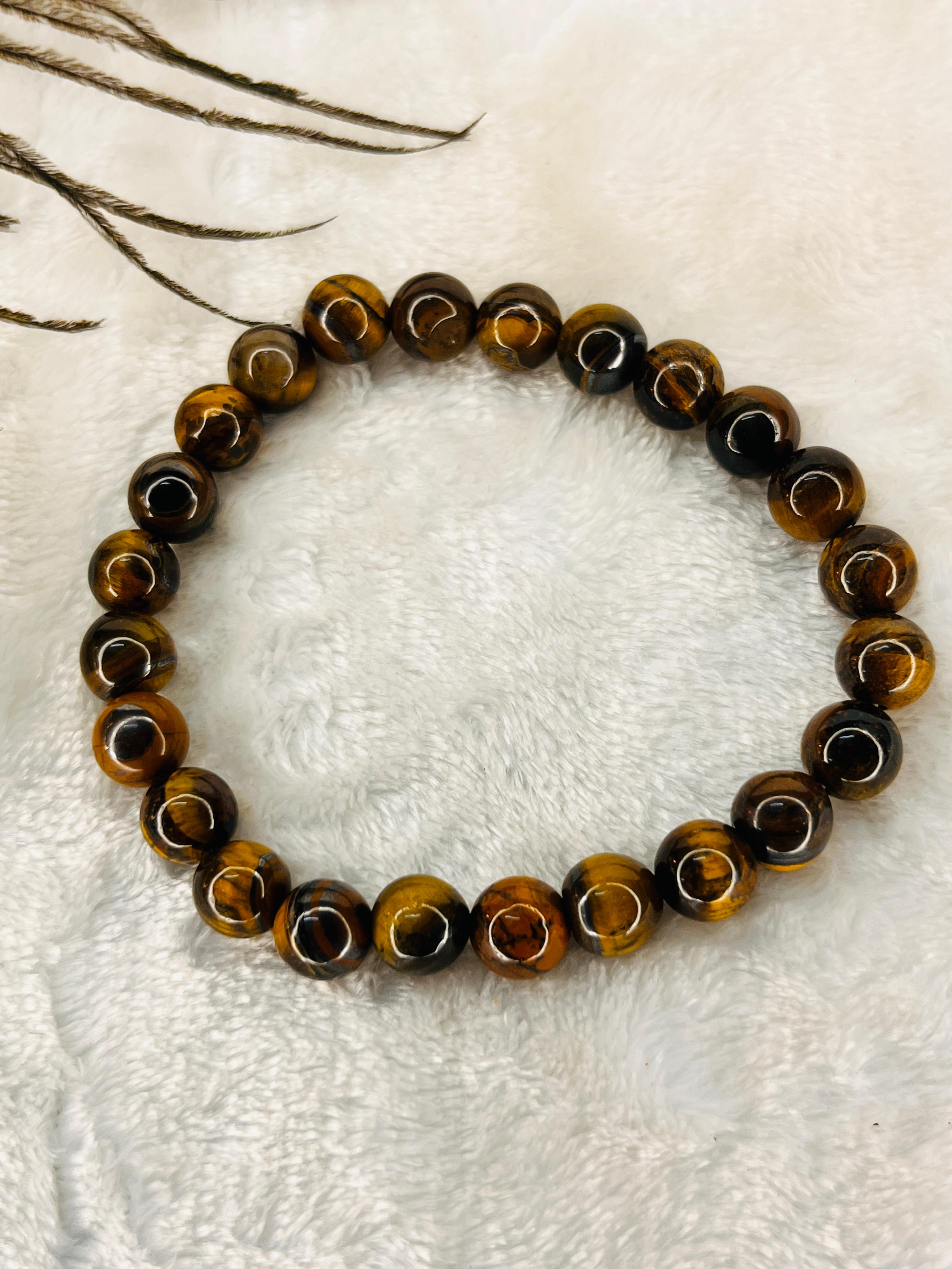 Tiger Eye Bracelet – A Powerful Stone for Courage, Protection, and Clarity ✨🐅